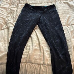 Lululemon Black Patterned Leggings
